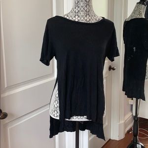 Basic black tee